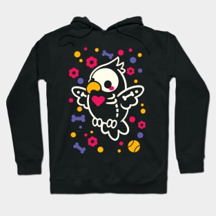 Parrot skeleton Hoodie